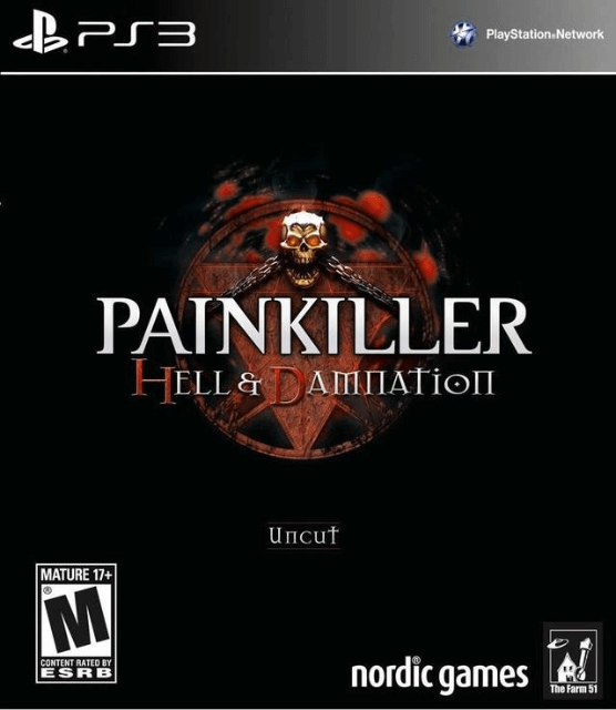 Painkiller: Hell and Damnation box art for Playstation 3